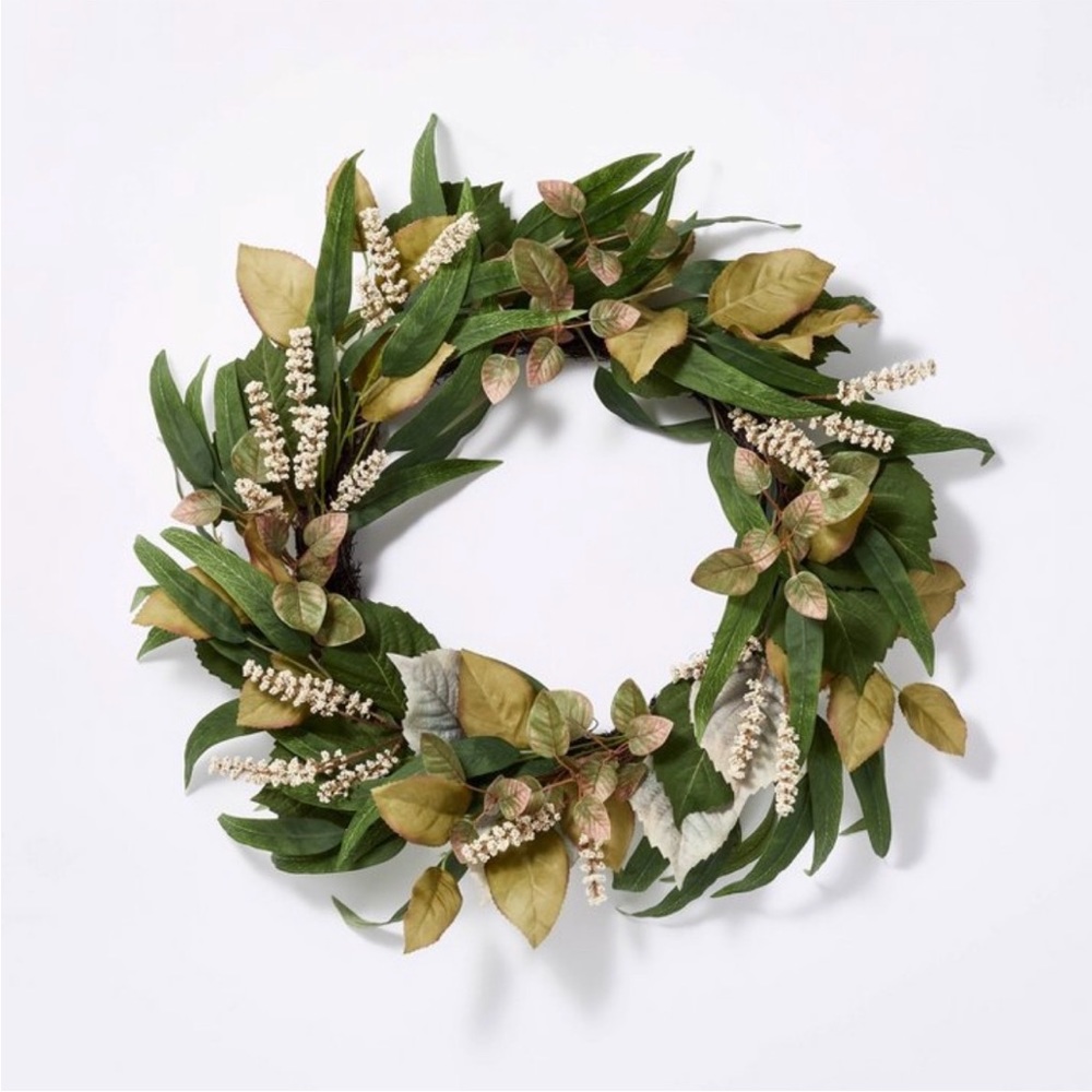 26” Botanical Green Wreath
